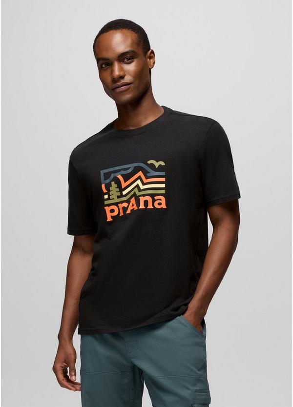 Prana Peak Path Short Sleeve Graphic Tee